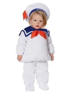Spirit Halloween Baby Belly Stay Puft Marshmallow Costume - Ghostbusters