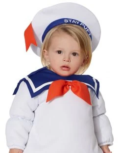 Spirit Halloween Baby Belly Stay Puft Marshmallow Costume - Ghostbusters -HALLOWEEN COSTUMES Sales 01355965 c