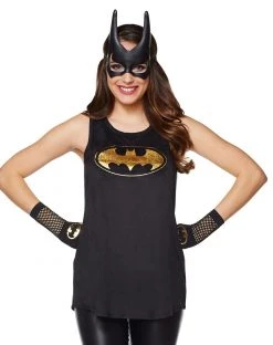 Spirit Halloween Suede Batman Tank Top - DC Comics