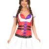 Spirit Halloween Adult Harley Quinn Nurse Corset - DC Comics -HALLOWEEN COSTUMES Sales 01356088 a