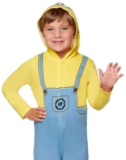 Spirit Halloween Toddler Minions One Piece - Despicable Me -HALLOWEEN COSTUMES Sales 01357250 c