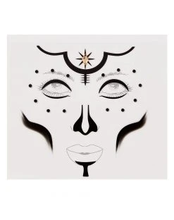 Spirit Halloween Witch Doctor Face Decal