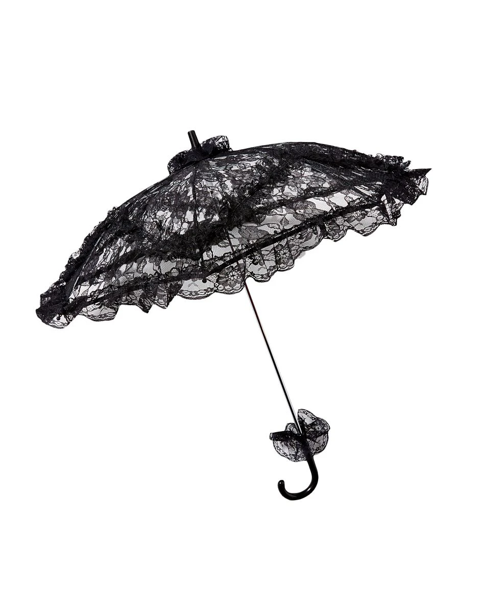 Spirit Halloween Vampire Lace Umbrella 3 Spirit Halloween Vampire Lace Umbrella