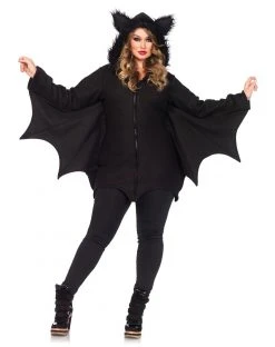 Spirit Halloween Adult Cozy Bat Plus Size Costume