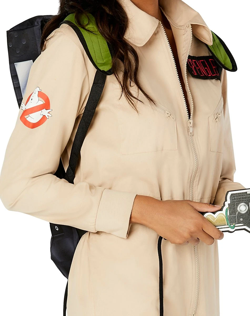 Spirit Halloween Adult Womens Ghostbusters One Piece Costume - Ghostbusters Classic 5 Spirit Halloween Adult Womens Ghostbusters One Piece Costume - Ghostbusters Classic - Image 3