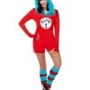 Spirit Halloween Adult Thing 1 and Thing 2 Romper Costume - Dr. Seuss 1 Spirit Halloween Adult Thing 1 and Thing 2 Romper Costume - Dr. Seuss -HALLOWEEN COSTUMES Sales 01360049 a