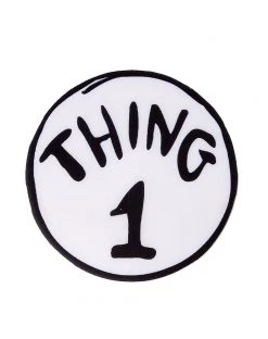 Spirit Halloween Adult Thing 1 and Thing 2 Romper Costume - Dr. Seuss 14 Spirit Halloween Adult Thing 1 and Thing 2 Romper Costume - Dr. Seuss -HALLOWEEN COSTUMES Sales 01360056 b