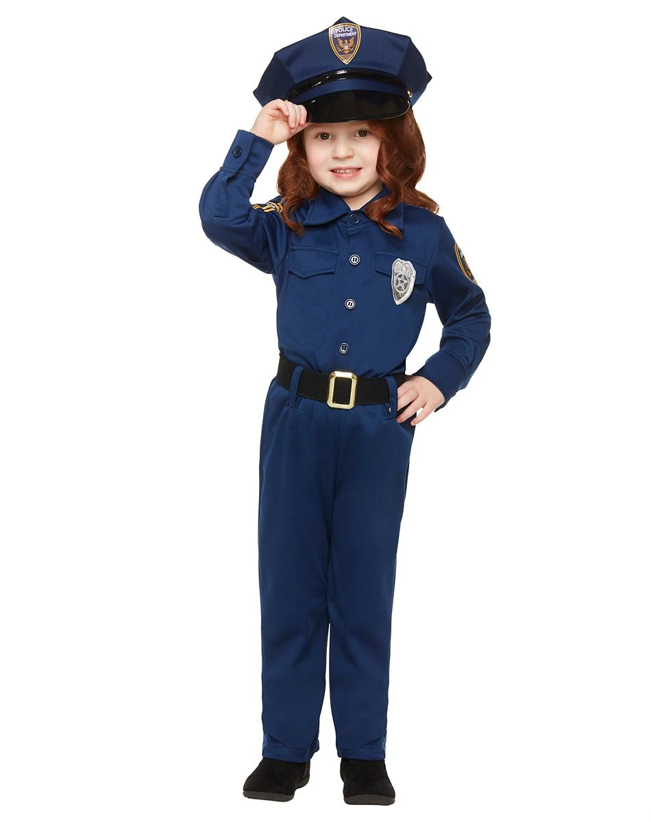 Spirit Halloween Toddler Police Officer Costume 3 Spirit Halloween Toddler Police Officer Costume