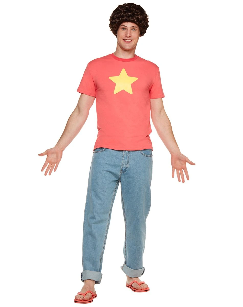 Spirit Halloween Adult Steven Costume - Steven Universe 5 Spirit Halloween Adult Steven Costume - Steven Universe - Image 3