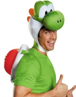 Spirit Halloween Yoshi Costume Kit - Super Mario Brothers