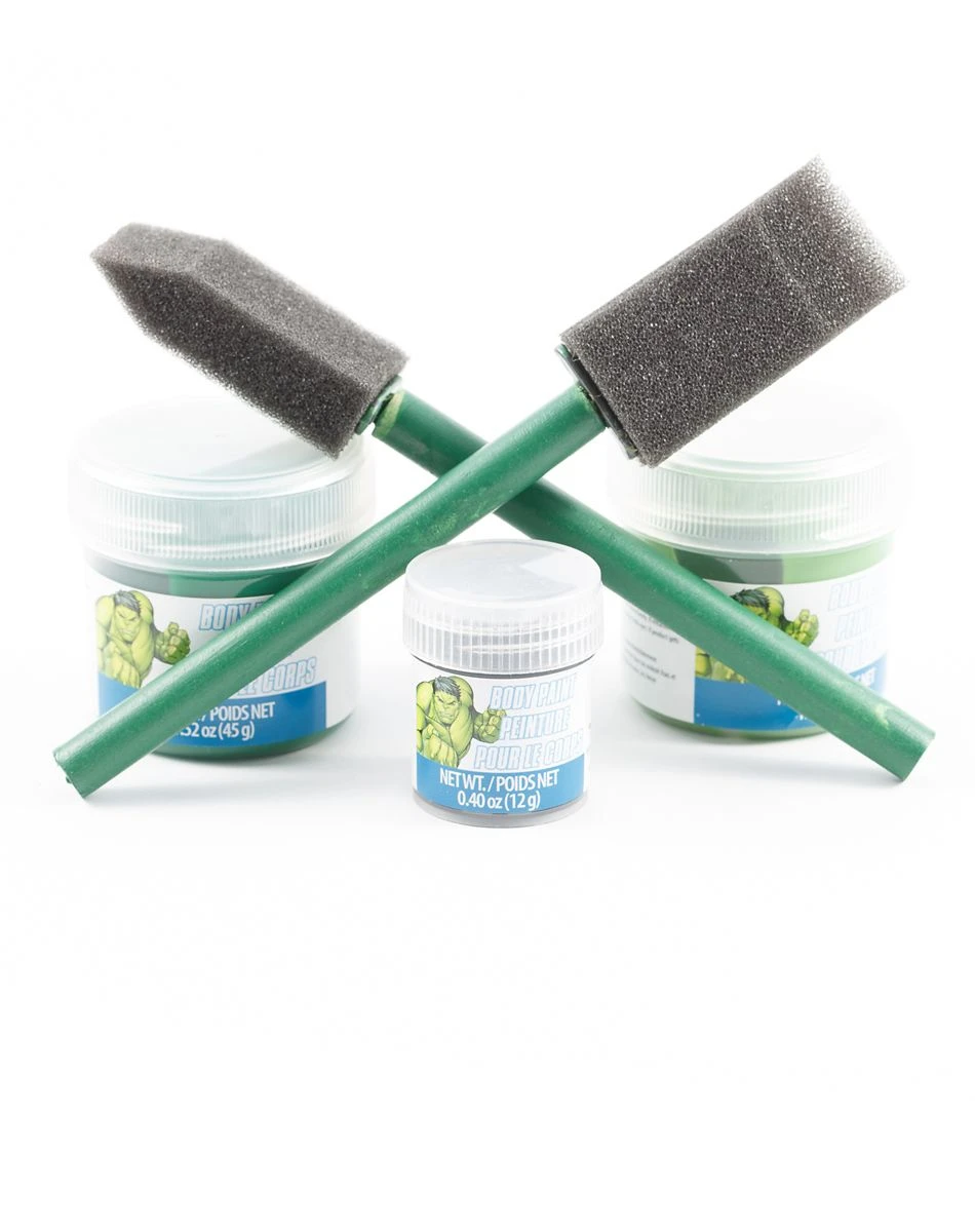 Spirit Halloween Hulk Body Paint Kit - Marvel 3 Spirit Halloween Hulk Body Paint Kit - Marvel