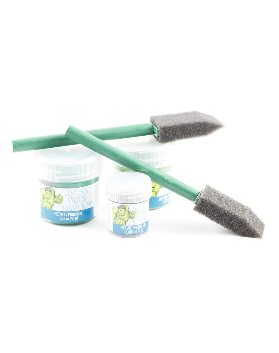 Spirit Halloween Hulk Body Paint Kit - Marvel 4 Spirit Halloween Hulk Body Paint Kit - Marvel - Image 2