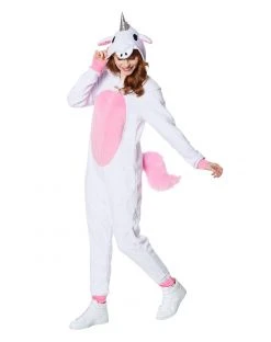 Spirit Halloween Adult Unicorn Union Suit