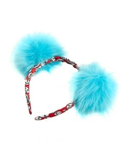 Spirit Halloween Faux Fur Thing One and Thing Two Headband - Dr. Seuss -HALLOWEEN COSTUMES Sales 01365337 b