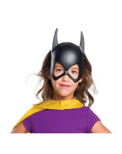 Spirit Halloween Kids Batgirl Half Mask - DC Comics