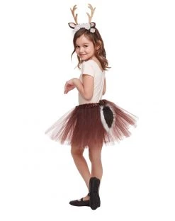 Spirit Halloween Kids Faux Fur Deer Costume Kit