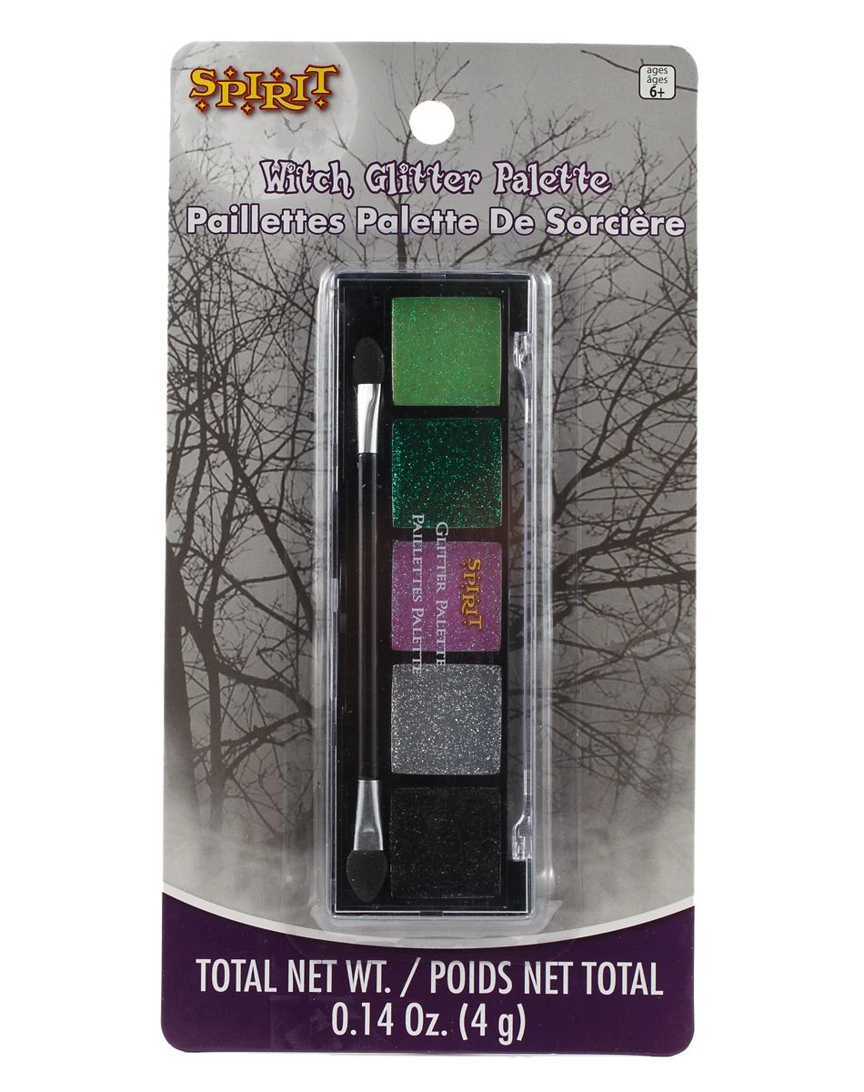 Spirit Halloween Witch Glitter Eyeshadow Palette 4 Spirit Halloween Witch Glitter Eyeshadow Palette - Image 2