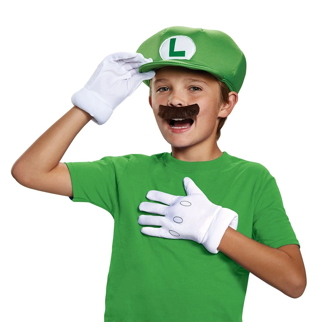 Spirit Halloween Kids Luigi Costume Kit - Nintendo 3 Spirit Halloween Kids Luigi Costume Kit - Nintendo