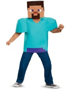 Spirit Halloween Kids Steve Costume - Minecraft -HALLOWEEN COSTUMES Sales 01369008 b