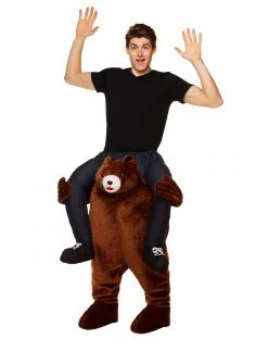 Spirit Halloween Adult Bear Piggyback Costume