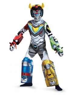Spirit Halloween Kids Voltron One Piece Costume Deluxe - Voltron: Legendary Defender
