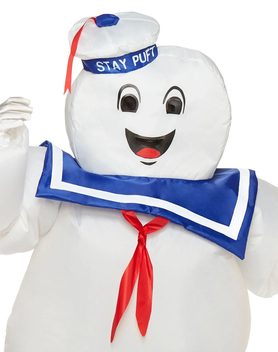 Spirit Halloween Kids Stay Puft Inflatable Costume - Ghostbusters 5 Spirit Halloween Kids Stay Puft Inflatable Costume - Ghostbusters - Image 3