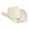 Spirit Halloween Ivory Cowboy Hat -HALLOWEEN COSTUMES Sales 01371095 a