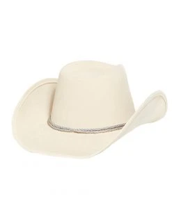 Spirit Halloween Ivory Cowboy Hat -HALLOWEEN COSTUMES Sales 01371095 c