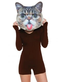 Spirit Halloween Adult Brown Hooded Romper 8 Spirit Halloween Adult Brown Hooded Romper -HALLOWEEN COSTUMES Sales 01371384 c