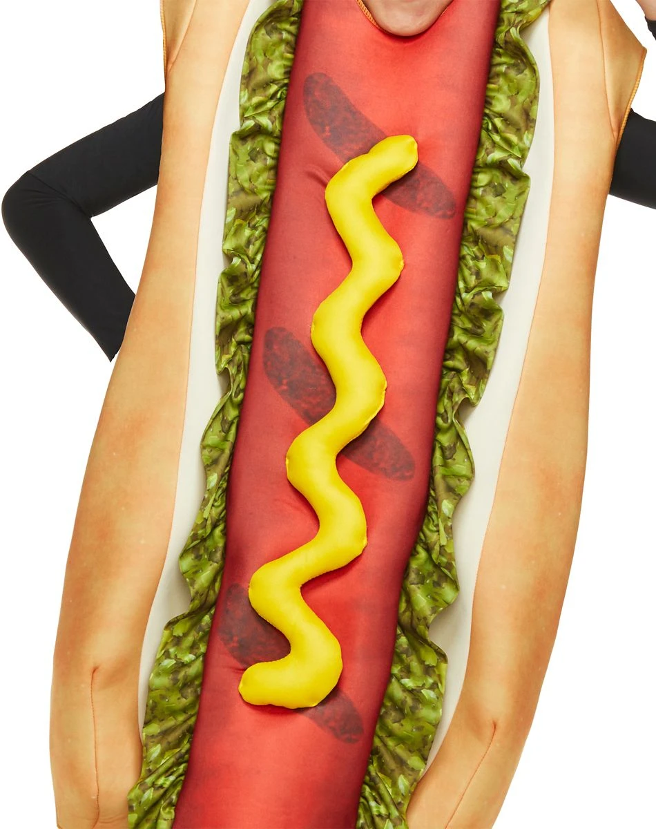Spirit Halloween Kids Hot Dog Costume 4 Spirit Halloween Kids Hot Dog Costume - Image 2