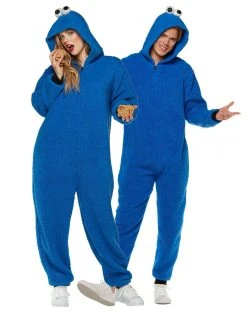 Spirit Halloween Cookie Monster One Piece Costume - Sesame Street