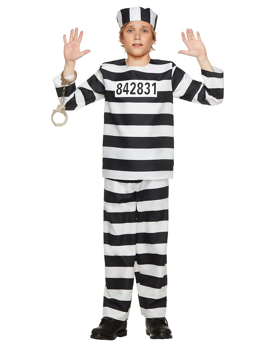 Spirit Halloween Kids Jailbird Costume 3 Spirit Halloween Kids Jailbird Costume