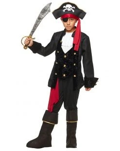 Spirit Halloween Kids Pirate Captain Costume