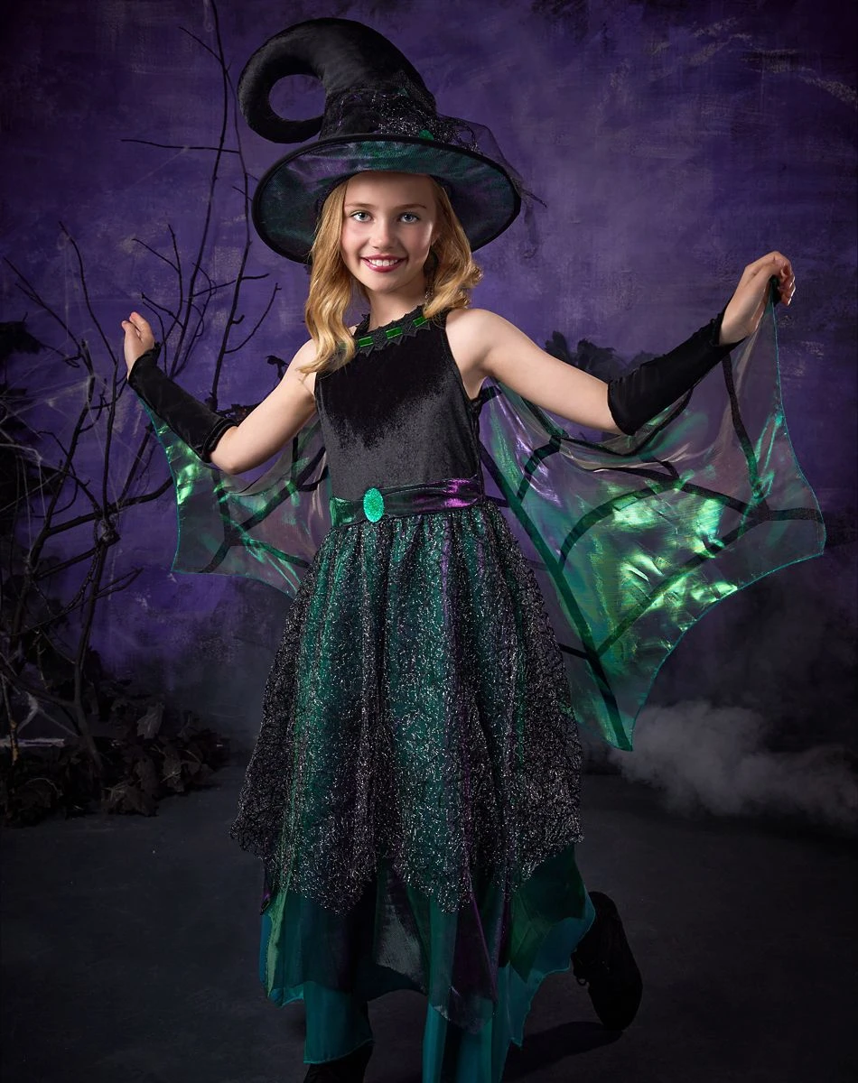 Spirit Halloween Kids Emerald Enchantress Costume - The Signature Collection 3 Spirit Halloween Kids Emerald Enchantress Costume - The Signature Collection