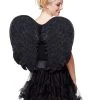 Spirit Halloween Black Velvet Angel Wings 2 Spirit Halloween Black Velvet Angel Wings -HALLOWEEN COSTUMES Sales 01375542 a