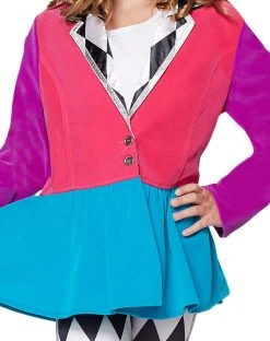 Spirit Halloween Kid's Mad Hatter Jacket -HALLOWEEN COSTUMES Sales 01378082 d