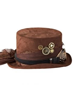 Spirit Halloween Steampunk Top Hat -HALLOWEEN COSTUMES Sales 01378215 c