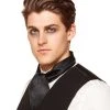 Spirit Halloween Satin Black Ascot -HALLOWEEN COSTUMES Sales 01379288 a