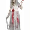 Spirit Halloween Kids Zombie Bride Costume 2 Spirit Halloween Kids Zombie Bride Costume -HALLOWEEN COSTUMES Sales 01380492 a