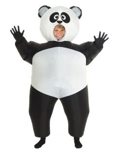 Spirit Halloween Kids Panda Inflatable Costume