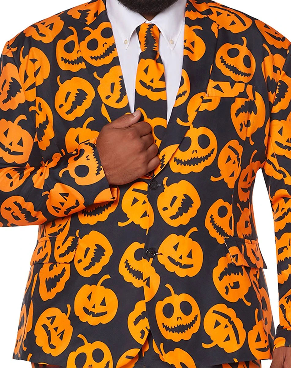 Spirit Halloween Adult Jack-O-Lantern Plus Size Suit 4 Spirit Halloween Adult Jack-O-Lantern Plus Size Suit - Image 2
