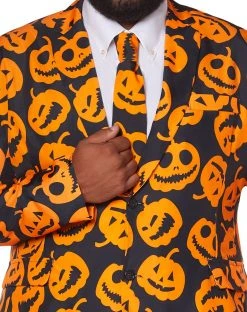 Spirit Halloween Adult Jack-O-Lantern Plus Size Suit 7 Spirit Halloween Adult Jack-O-Lantern Plus Size Suit -HALLOWEEN COSTUMES Sales 01381524 c