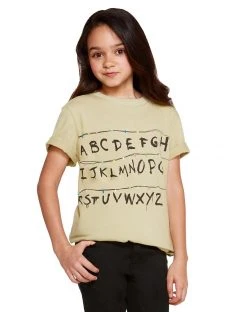 Spirit Halloween Kids Stranger Things Alphabet Wall T Shirt - Stranger Things 10 Spirit Halloween Kids Stranger Things Alphabet Wall T Shirt - Stranger Things -HALLOWEEN COSTUMES Sales 01381797 c
