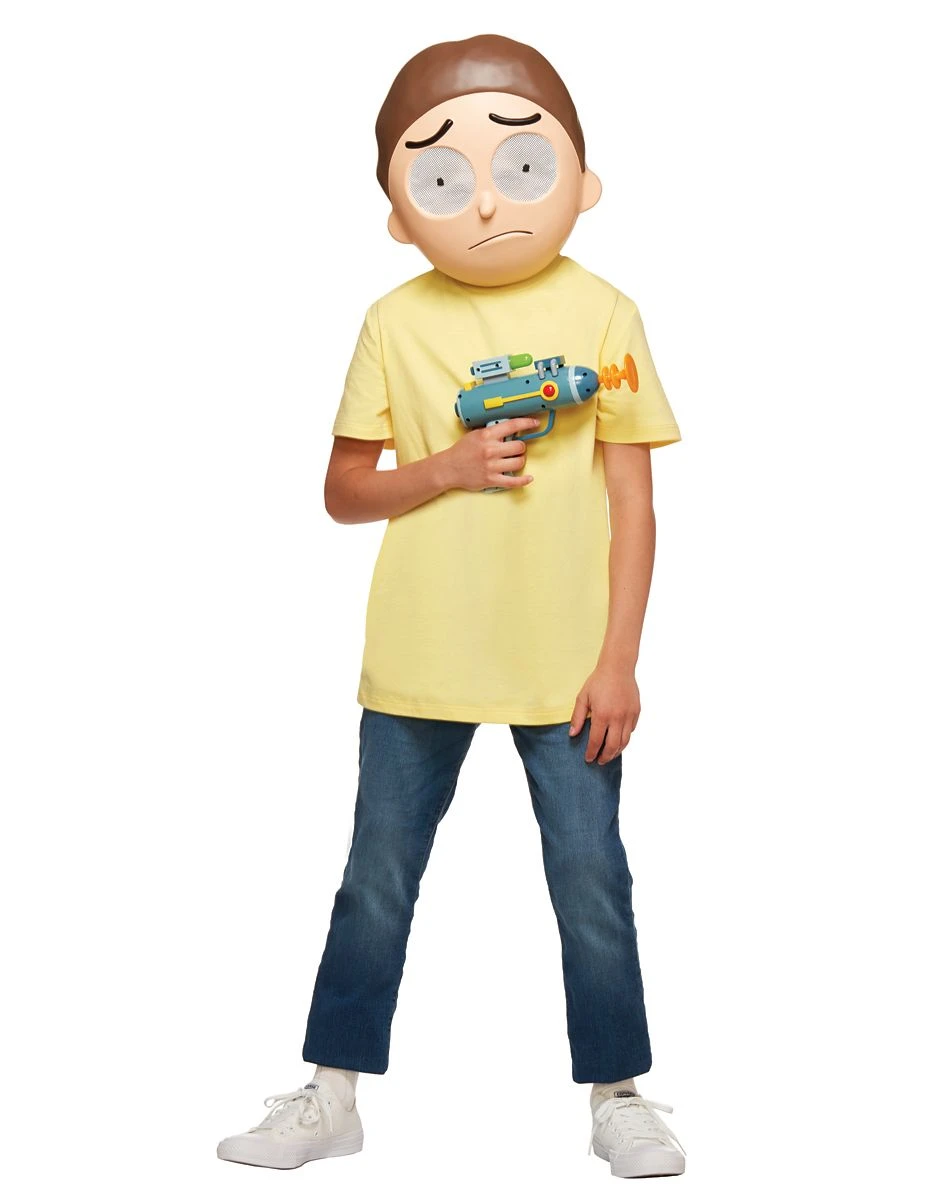 Spirit Halloween Teen Morty Costume - Rick and Morty 3 Spirit Halloween Teen Morty Costume - Rick and Morty