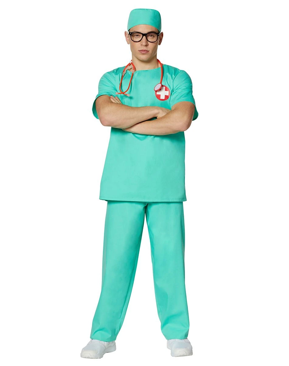 Spirit Halloween Adult ER Surgeon Costume 3 Spirit Halloween Adult ER Surgeon Costume