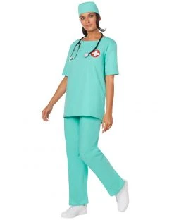Spirit Halloween Adult ER Surgeon Costume 14 Spirit Halloween Adult ER Surgeon Costume -HALLOWEEN COSTUMES Sales 01385145 c