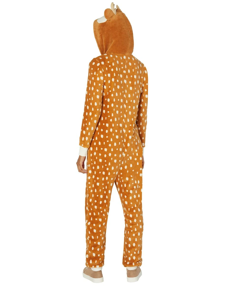 Spirit Halloween Adult Deer Union Suit 4 Spirit Halloween Adult Deer Union Suit - Image 2