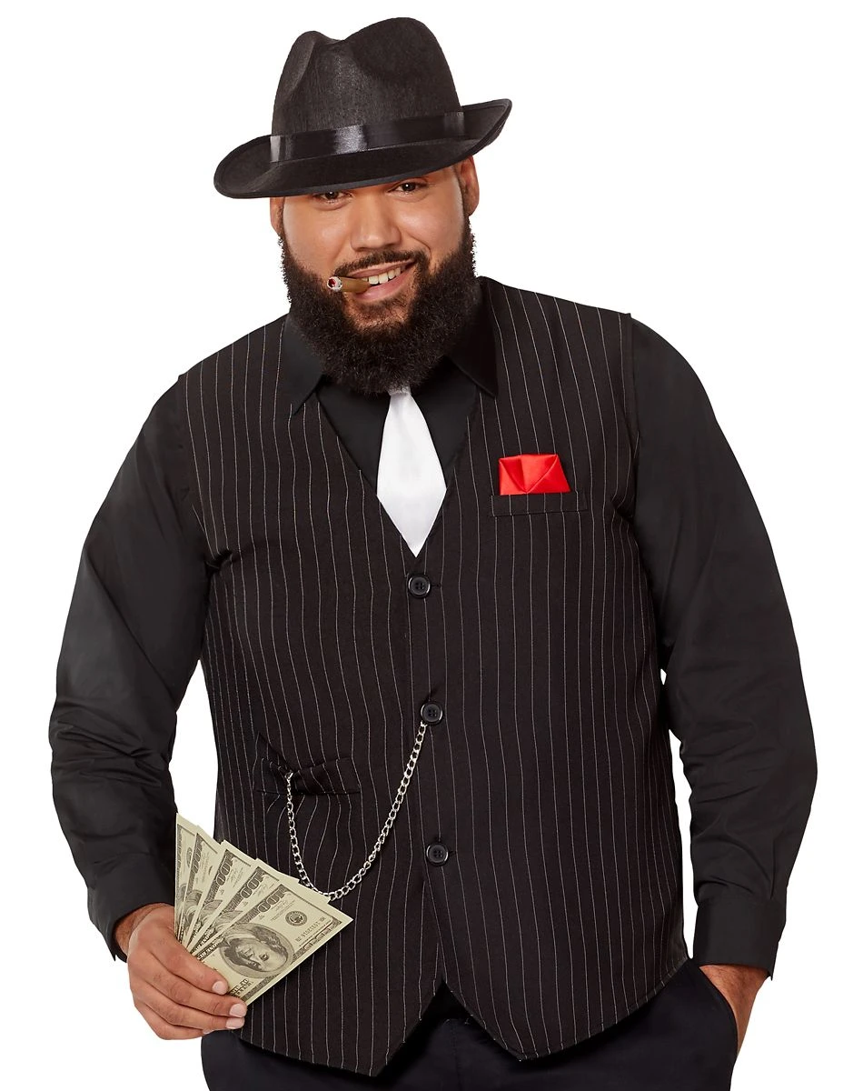 Spirit Halloween Gangster Vest 6 Spirit Halloween Gangster Vest - Image 4