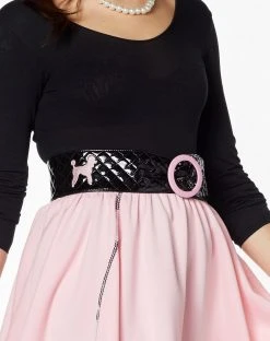 Spirit Halloween Quilted Poodle Belt