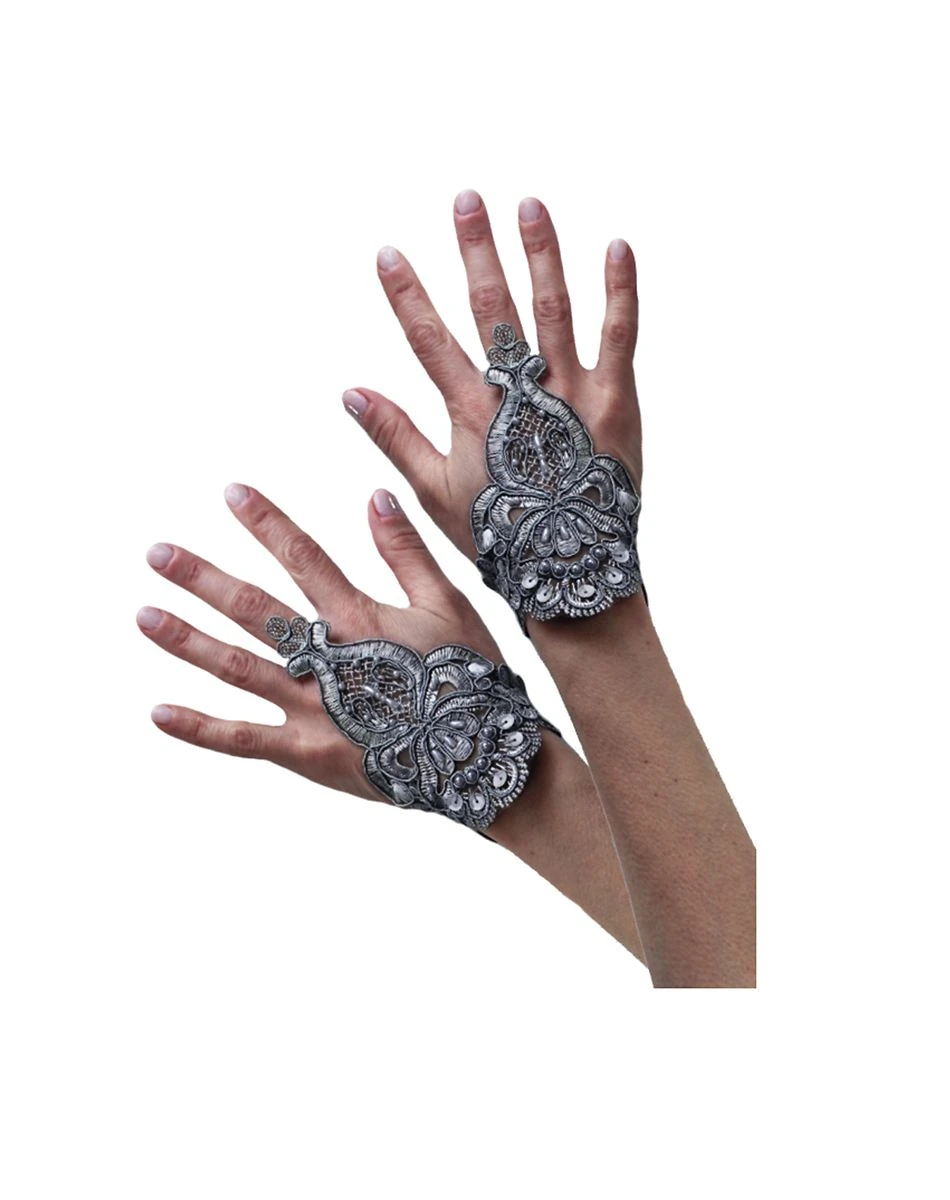 Spirit Halloween Gothic Lace Wristlets 3 Spirit Halloween Gothic Lace Wristlets